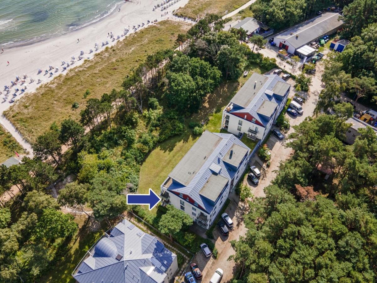 Ferienwohnung Romantica Am Strand Von Juliusruh Exteriör bild